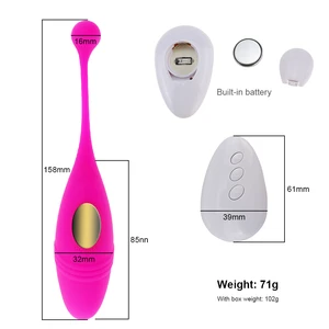 Female Adult Toy Wireless Remote Control Vagina Vibrator Ball Massager Love Egg Sex Toy for Women Anal Toy Female Masturbator