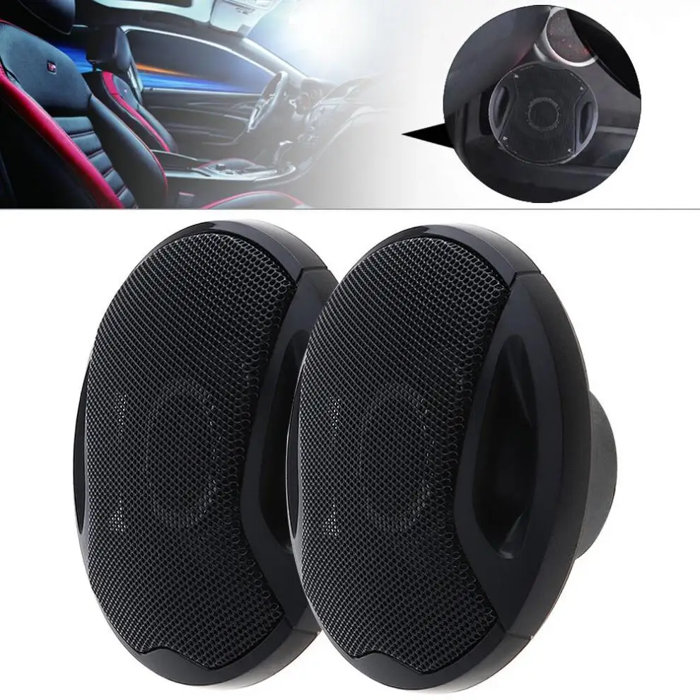 

TS-G1041R 2pcs 250W 4Inch Car HiFi Coaxial Speaker Vehicle Door Auto Audio Music Stereo Full Range Frequency Speakers for Cars