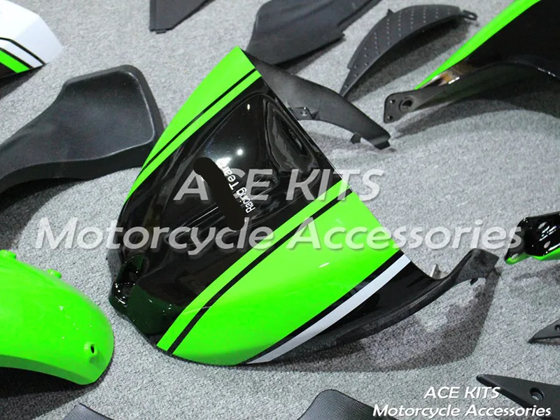 Мотоциклетный обтекатель abs, пригодный для kawasaki Ninja ZX6R 599 636 2005 2006 корпусные детали пресс-форм черный ACEKITS Магазин № 0178