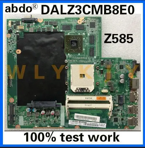 Материнская плата abdo DALZ3CMB8E0 для Lenovo Z585 материнская ноутбука PGA FS1 HD7670M/HD7640G DDR3 100%