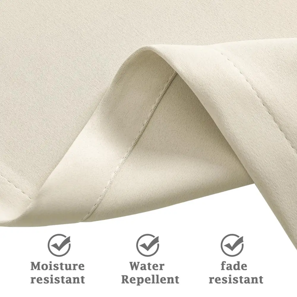 Outdoor Curtains for Patio Rustproof Grommet Top Waterproof Window Curtain Drapes Porch Pergola Cabana Gazebo and Sun Room | Дом и сад
