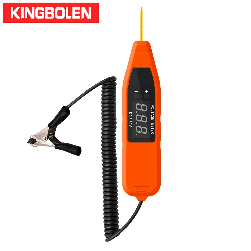 5-32V Car Electrical Circuit Test Pen Digital Electric Voltage Power Probe Tester For Boat |