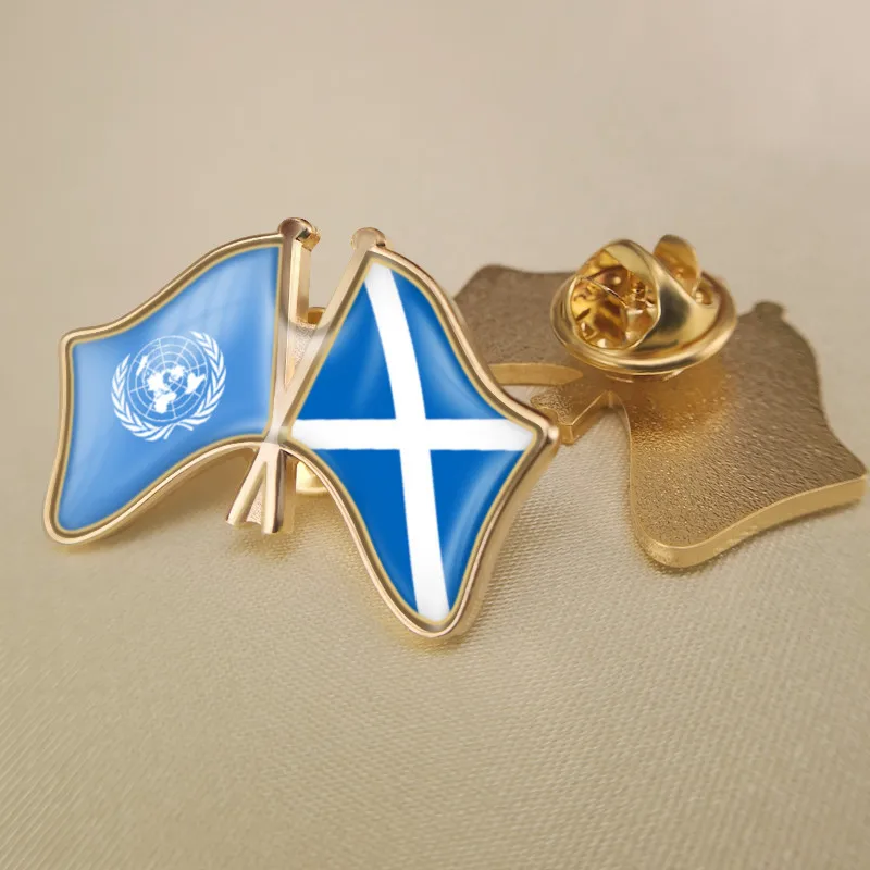 Шотландийская брошь в виде двух соединенных элементов | Украшения и аксессуары