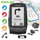 Велосипедный GPS-компьютер Meilan M1, GPS-навигация, BLE4.0 спидометр, подключение для езды на велосипеде с монитором частоты вращения педалейчасовизмерителем мощности
