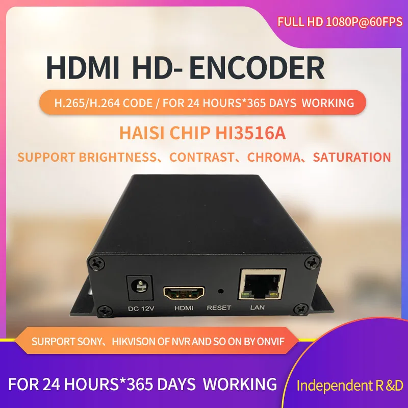 H.265 HDMI video encoder