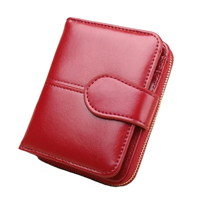 A wine red Новинка кошелек для женщин кожаный кошелёк женский большой ёмкость молнии кошельки длинный клатч напульсники кошелек для монет черный желтый портмоне женское бренд бумажник для телефона красный кошельки для девочек - Цвет: A wine red