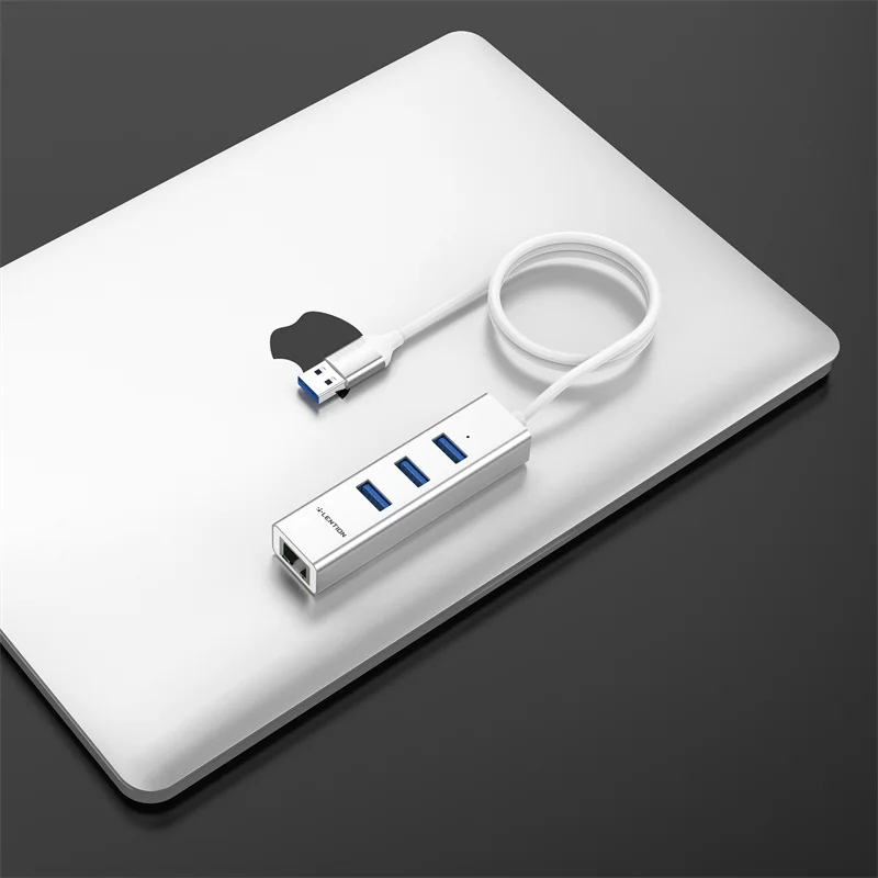 Хаб USB 3 0 с портами гигабитная сеть Ethernet RJ45 LAN адаптер совместимый MacBook Air/Pro более