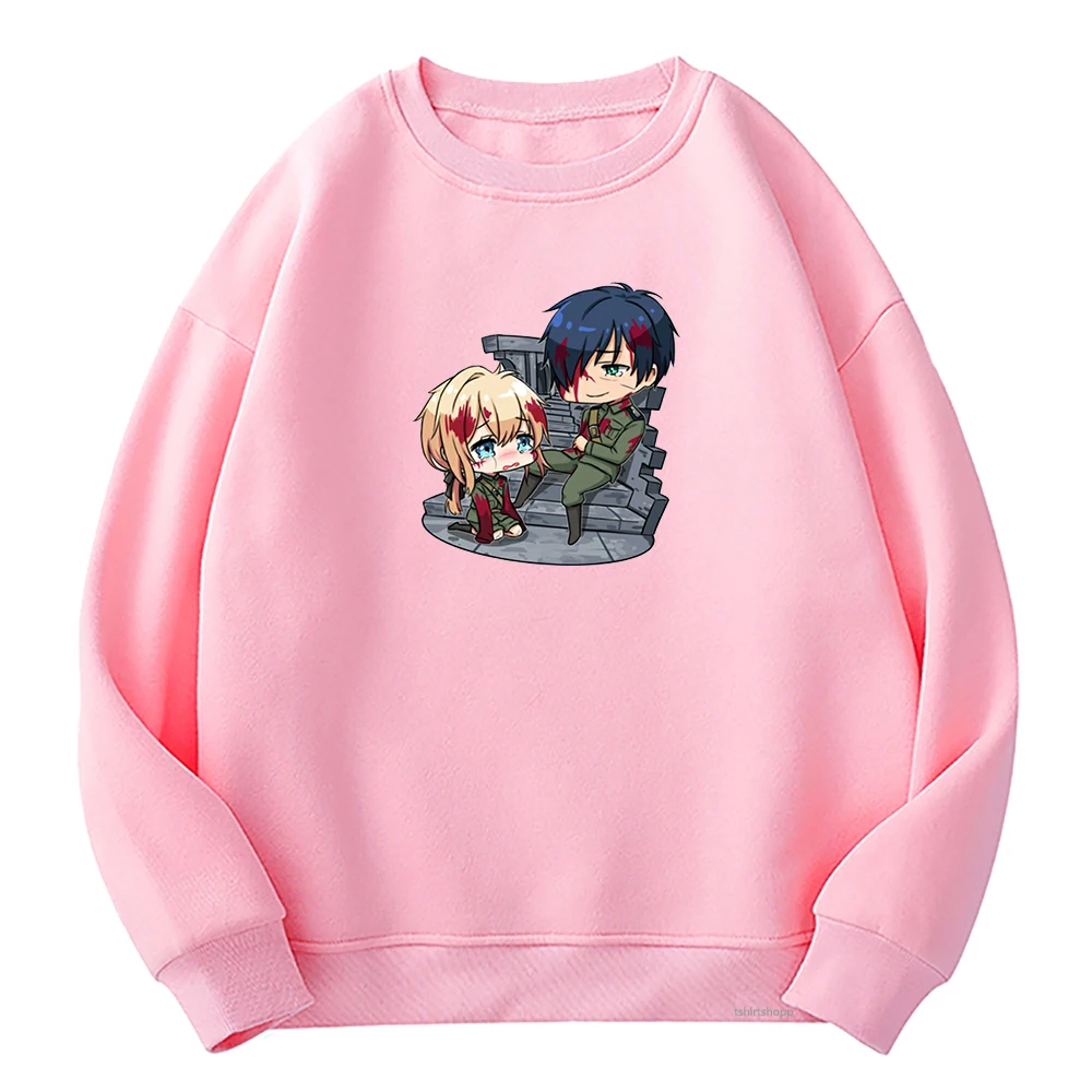 Violet Evergarden Hoodie Women Anime Loose Gilbert Claudia Hoodies Woman Manga Violet Fleece Crew Neck Pullovers Sweatshirts
Violet Evergarden Hoodie Women Anime Loose Gilbert Claudia Hoodies Woman Manga Violet Fleece Crew Neck Pullovers Sweatshirts