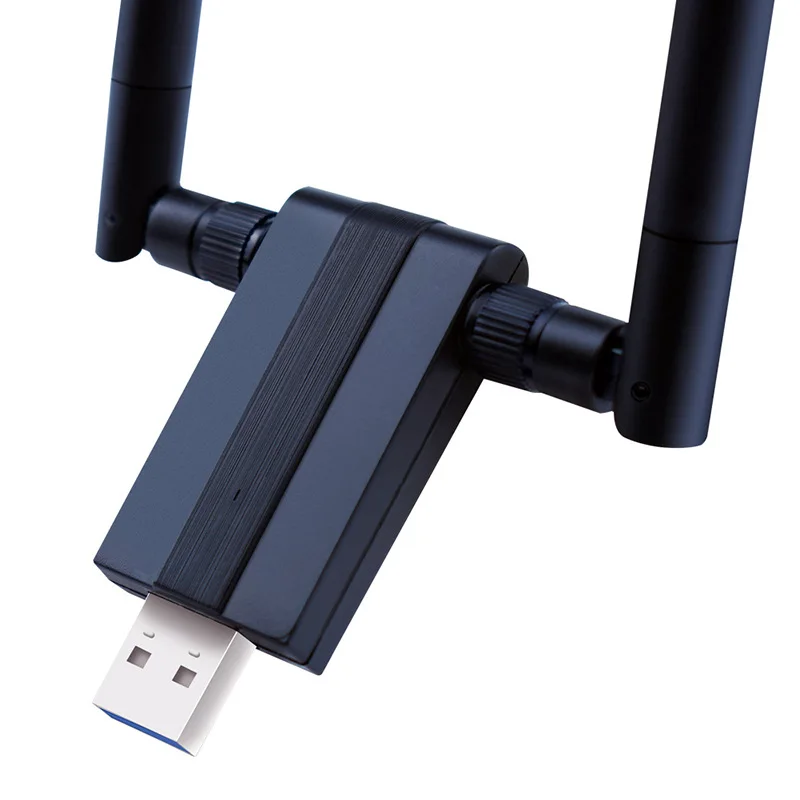 USB3.0 беспроводная сетевая карта с двойной антенной 1200 Мбит/с для Windows Win7 Win8 Win10 компьютерный беспроводной адаптер Wi-Fi ключ