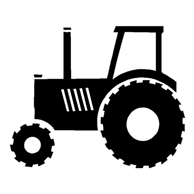 Автомобильный стикер трактор модный ПВХ декоративная наклейка форма автомобиля