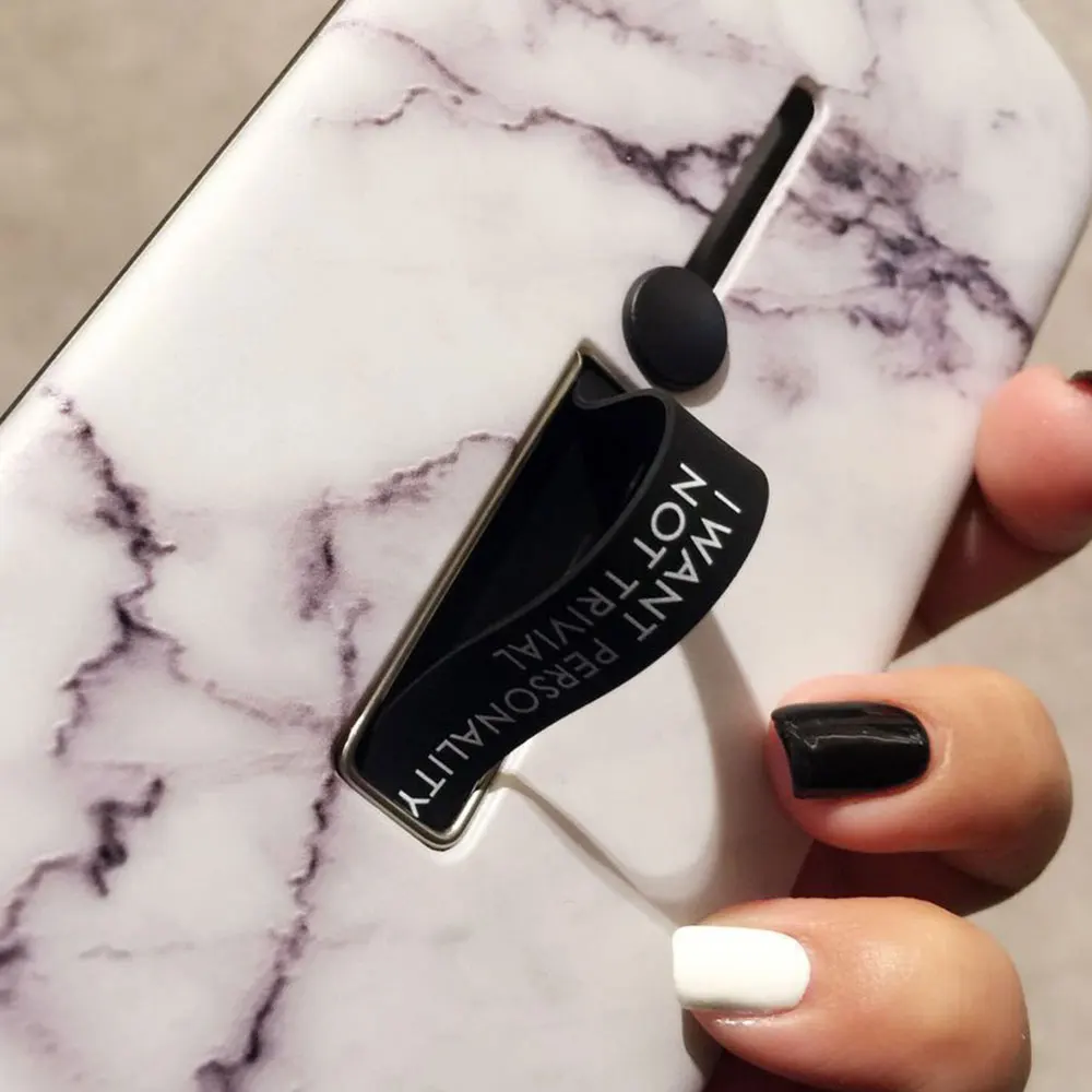 KISSCASE мраморный Телефон чехол для iPhone 7 8 держатель телефона 6 6s 10 X XS XR MAX Plus задняя