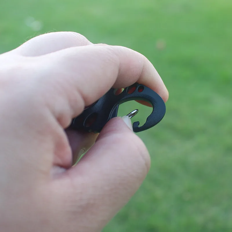 8 типа S Форма крюк карабин Biner Клип Открытый Отдых для рюкзака комплекты вешалка