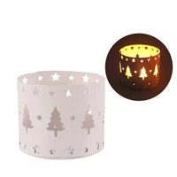 christmas lron hollow candle holder merry christmas decoration for home 2021 christmas ornaments xmas gift navidad new year 2022