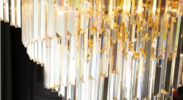 Новые современные хрустальные люстры для гостиной спальни освещение роскошного