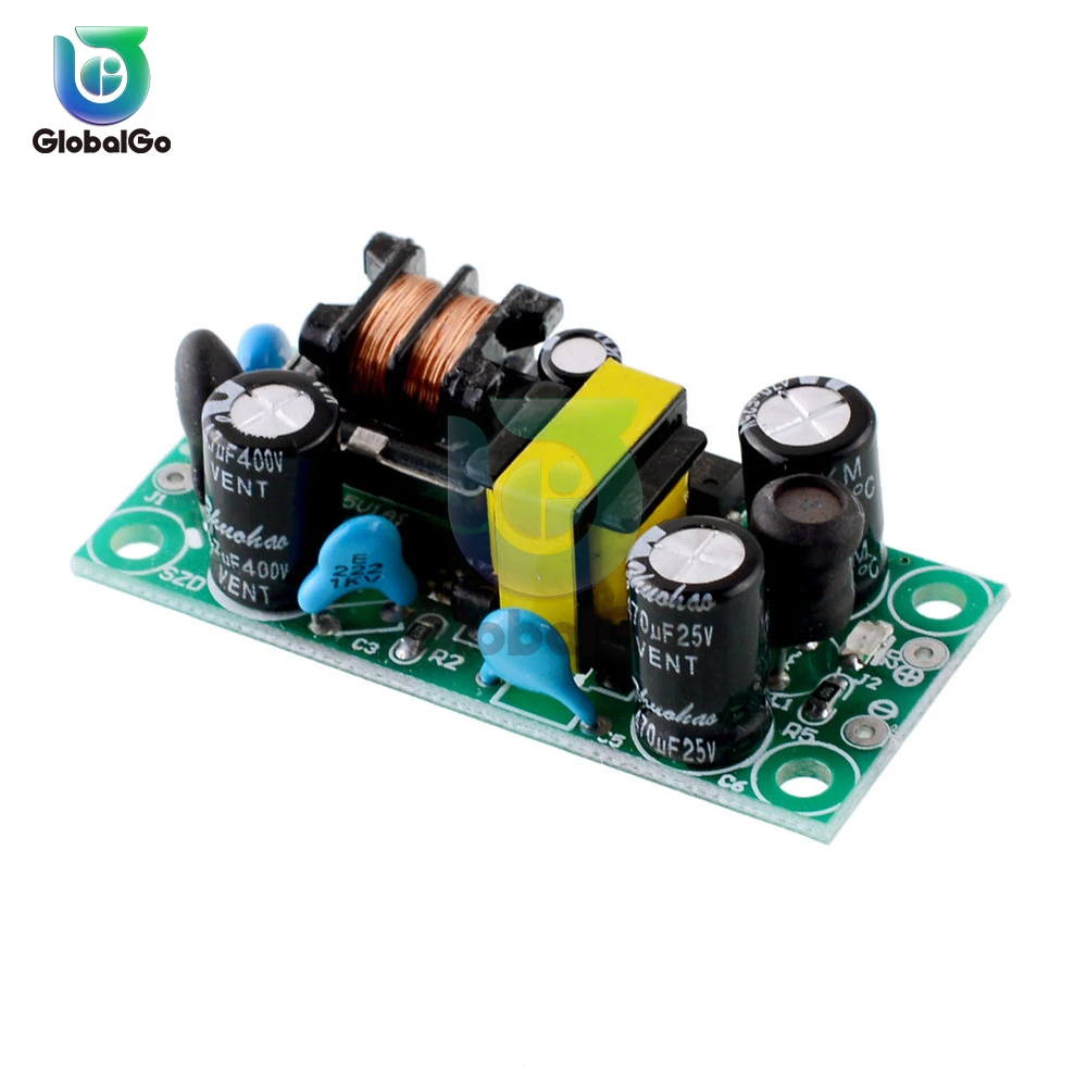 AC-DC 5V 1A 12V 500mA 24V 200mA модуль импульсного источника питания с неизолированной схемой