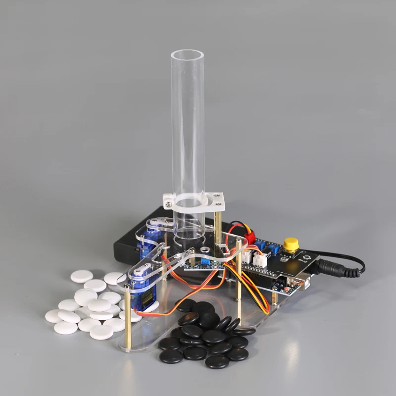 

Сделай Сам для сортировки цветов Arduino, сортировка черно-белых шахматных предметов, для обучающего набора arduino, Обучающий робот STEM