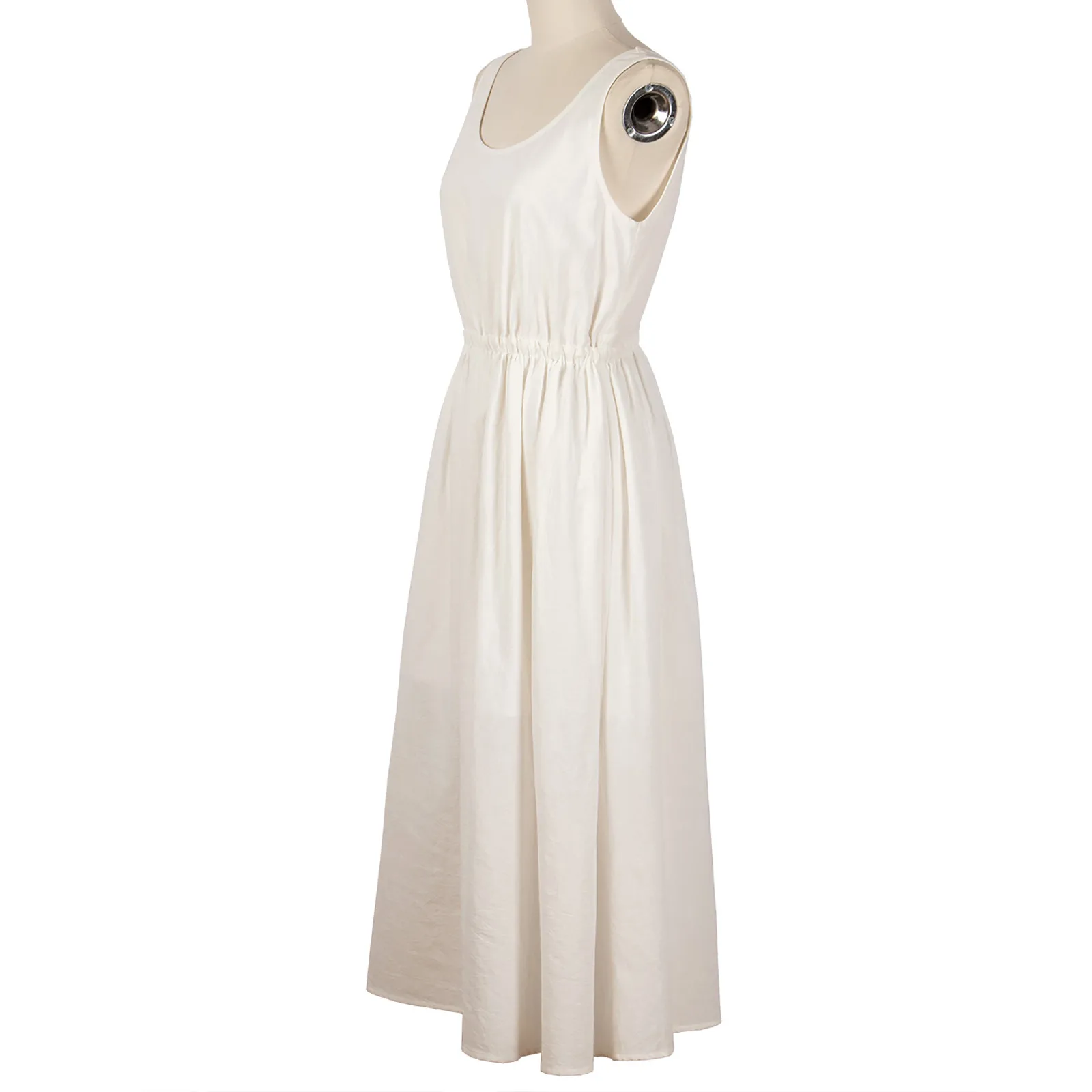 

2021 New Women Dress Romantic Sweet Solid Color V-neck Fashion Sleeveless Splicing Dress Summer Women Clothes Vestido De Mujer