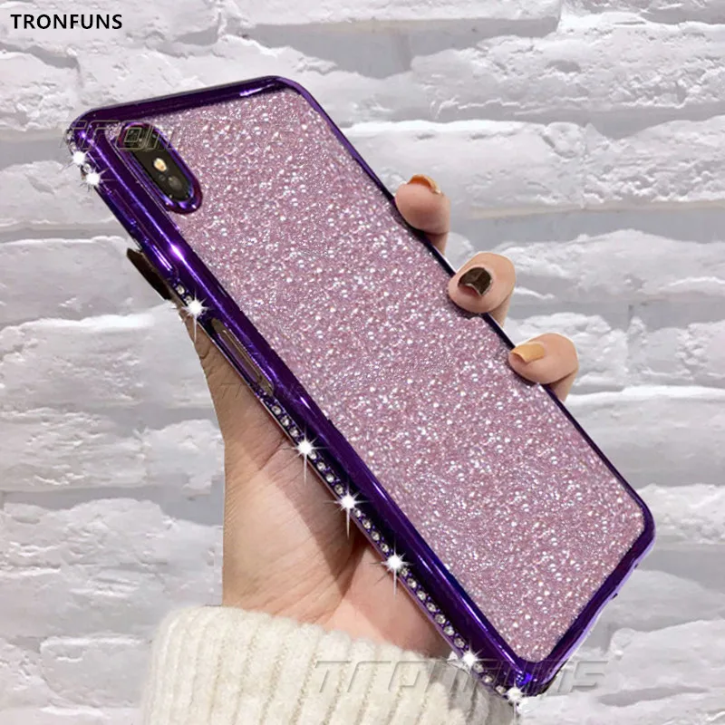 Алмазный Блестящий Мягкий чехол для Xiaomi Redmi K20 Note 7 5 Pro 4X 7A 6A 6 Plus Mi 9T 9 8 SE A2 Lite Max 3 Mix из