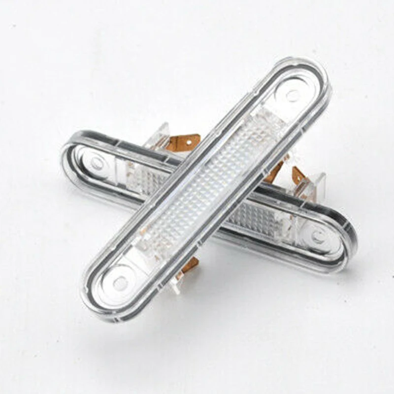 Автомобильный белый светодиодный светильник для номерного знака подходит