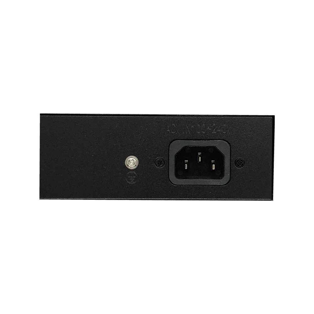Коммутатор Ethernet с поддержкой POE 10/100 Мбит/с 4 порта + 2 переключателя Uplink 52 в а 72 Вт