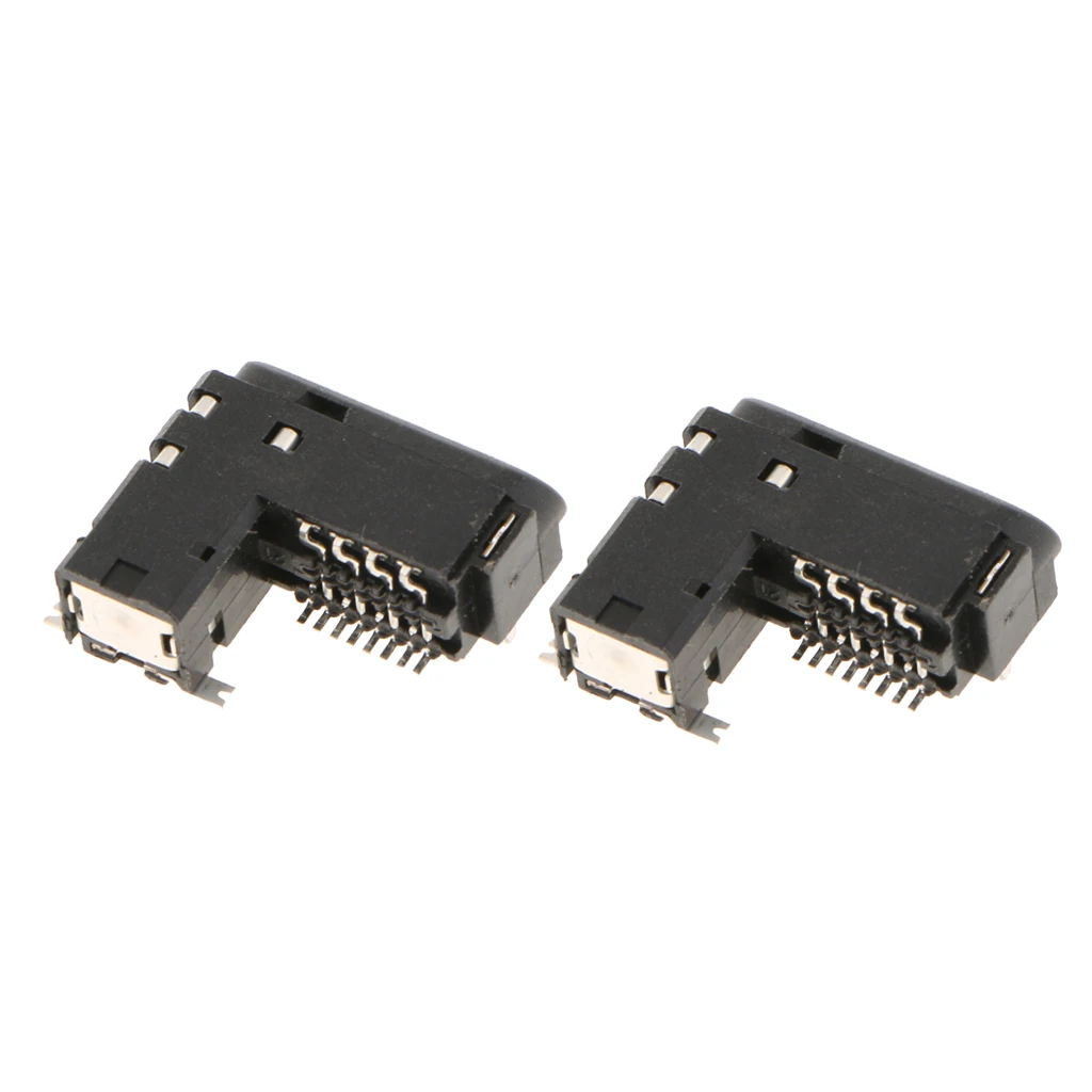 

2020 2Pack Headset Headphone Audio Jack Component Port 2.0 Interface Compatible with Playstation 4 PS4 Controller