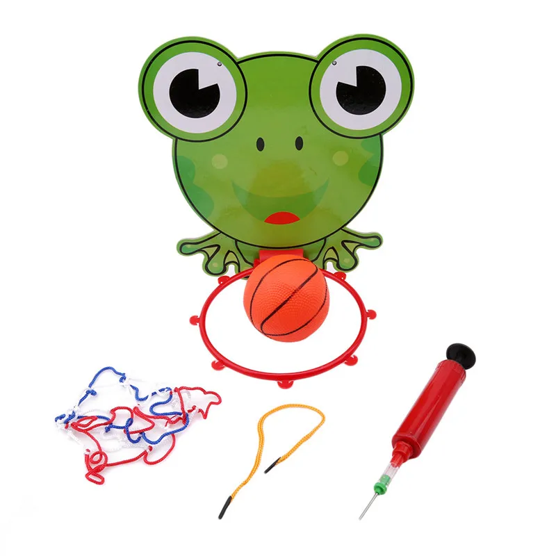 

2 style Indoor Adjustable Hanging Basketball Netball Hoop Basketball Box Mini Basketball Board For Game Children Kids Game