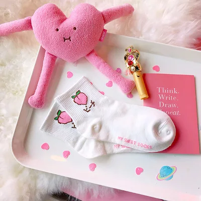 20 Epous, модные милые короткие носки женские Харадзюку с милым рисунком, короткие носки хипстерские носки для скейтборда - Цвет: 20