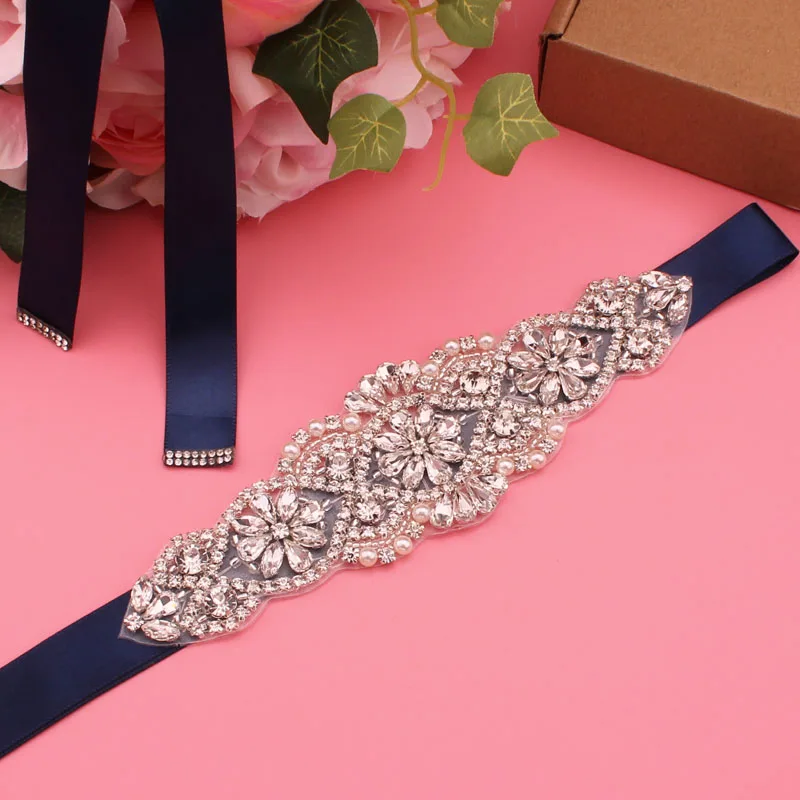 Пояс YJWSXF для невесты женский пояс свадебного платья Стразы свадебные аксессуары