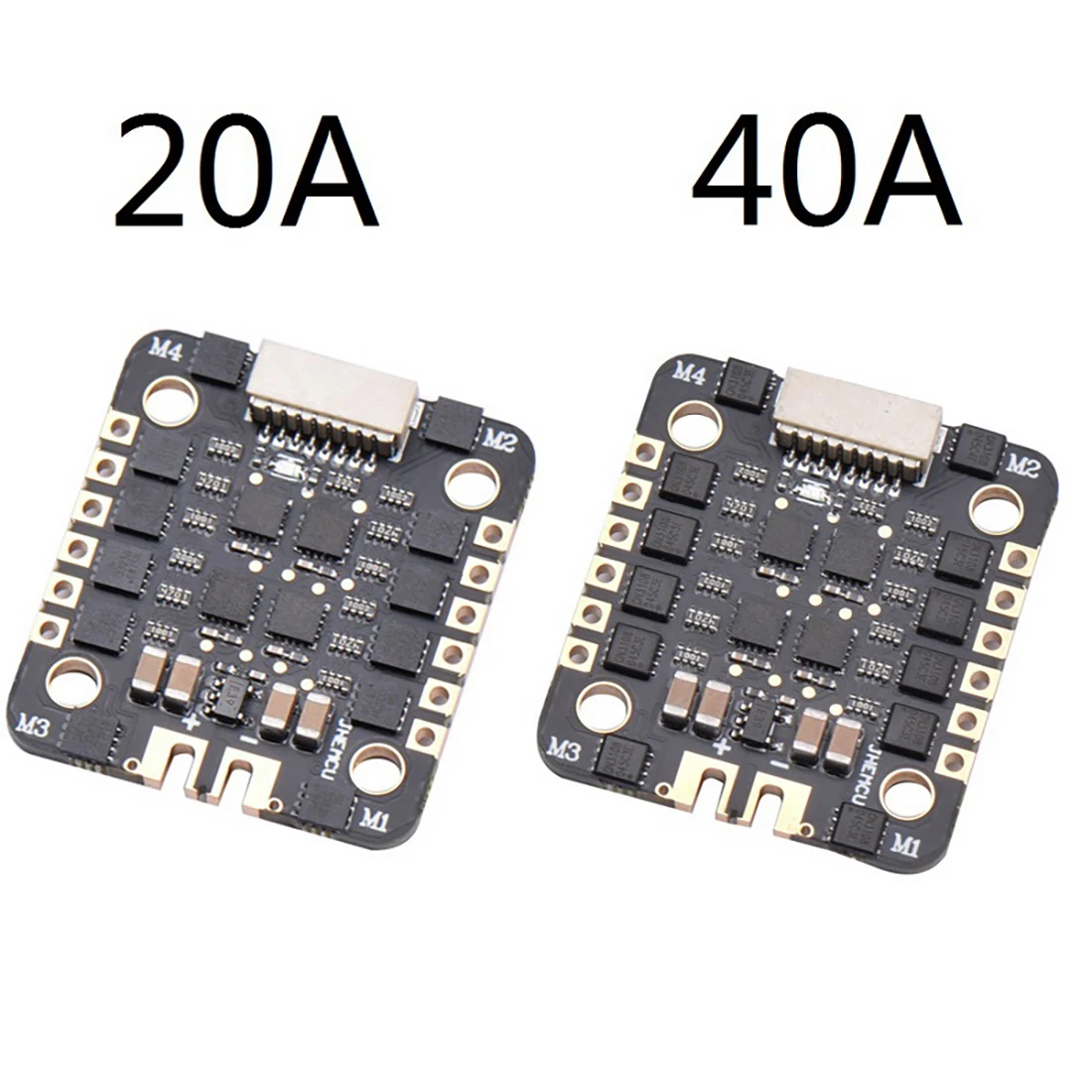 

FEICHAO EM20 EM40A 20A/40A BLheli_S 2-6S 4in1 DShot600 бесщеточный ESC для DIY RC Дрон FPV гоночный Квадрокоптер вертолет