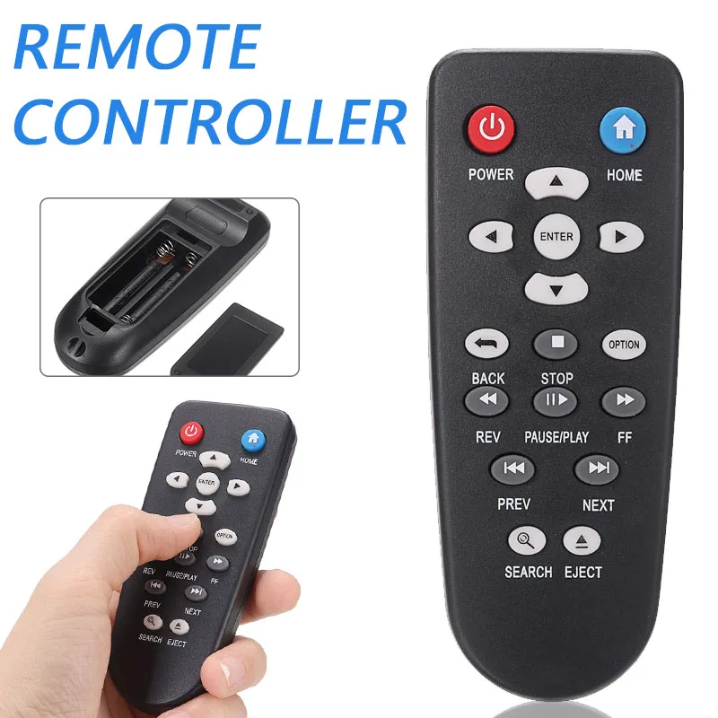 Сменный пульт дистанционного управления для WD TV Mini Live Plus медиаплеер WDBABZ0010BBK