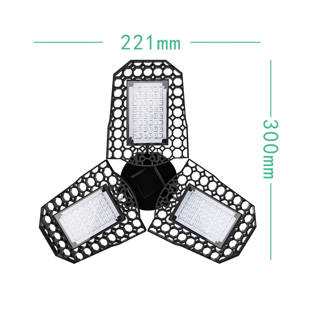 

E27/E26 Deformed Folding Plant Grow LED Light Seedlings Spectrum Lamps
