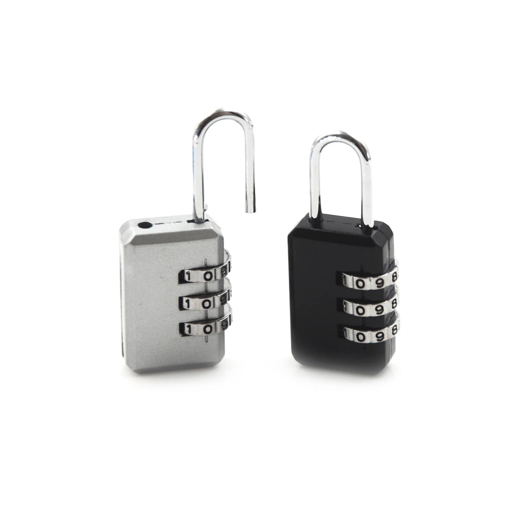 Padlock For School Gym Locker Sheds Suitcase Luggage Password Code Lock 3 Digit Coded Resettable Combination | Обустройство дома