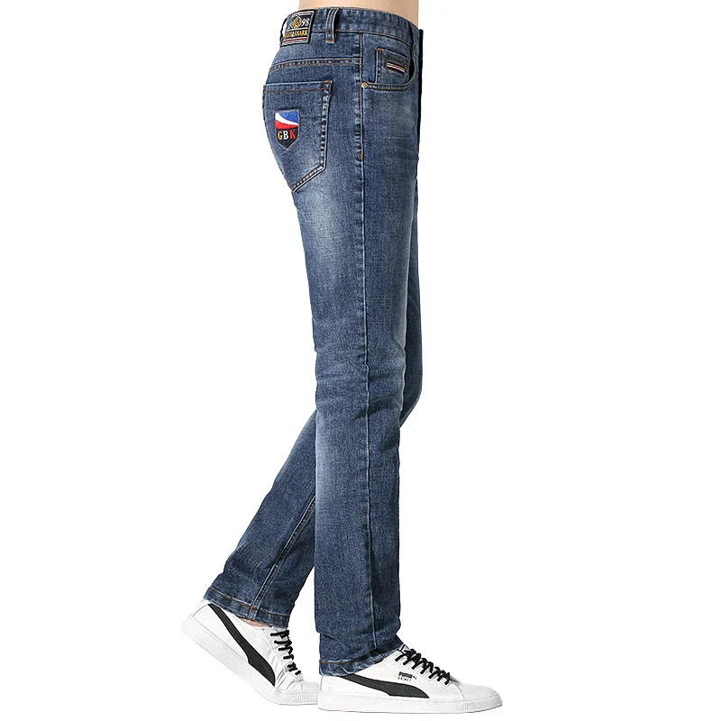 Bruce&Shark Men's Jeans Winter Heavy Fabric Fashion Casual BStraight Leg Thicken Strech Cotton Soft Loose Super Quality big size