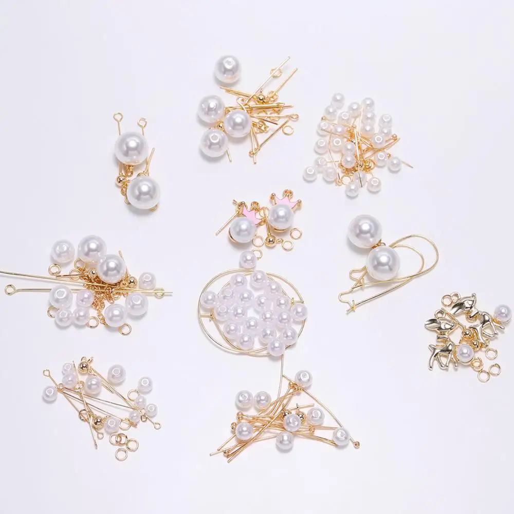 Жемчужный ювелирный набор в стиле барокко длинные висячие серьги ювелирная