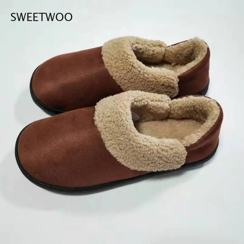 Зимние/Осенние тапочки для влюбленных Уютная теплая уличная домашняя обувь