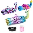 Пузырьковый пистолет, игрушки, забавный автоматический пузырьковый пистолет, детская игрушка, музыкальный пистолет, игрушки для улицы вечерниеванной, подарок на день рождения для детей, мальчиков и девочек