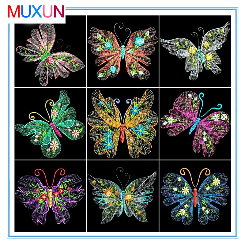 

Full Square 5D Diy Diamond Painting Butterfly Picture Of Rhinestones Diamond Embroidery Cross Stitch Animals Diamond Mosaicbh043