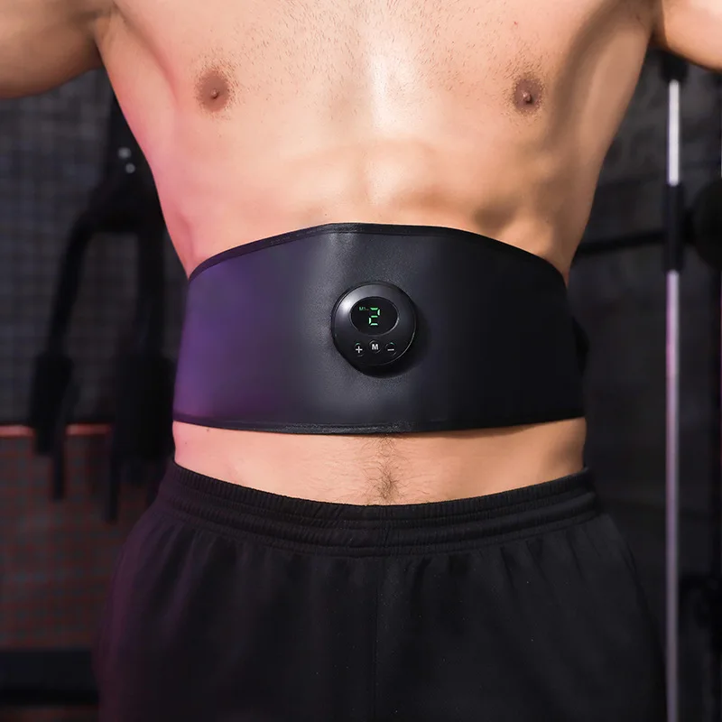 

Abdominal Muscle Belt EMS Abdomen Protection Belt Abdominal Muscle Massage Fitness Equipment
