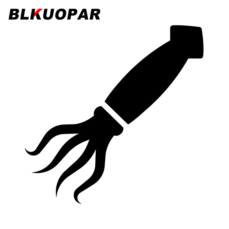 

BLKUOPAR для кальмара, автомобильные наклейки с животными, Солнцезащитная лампа, модный Декор для лобового стекла, мотоцикла