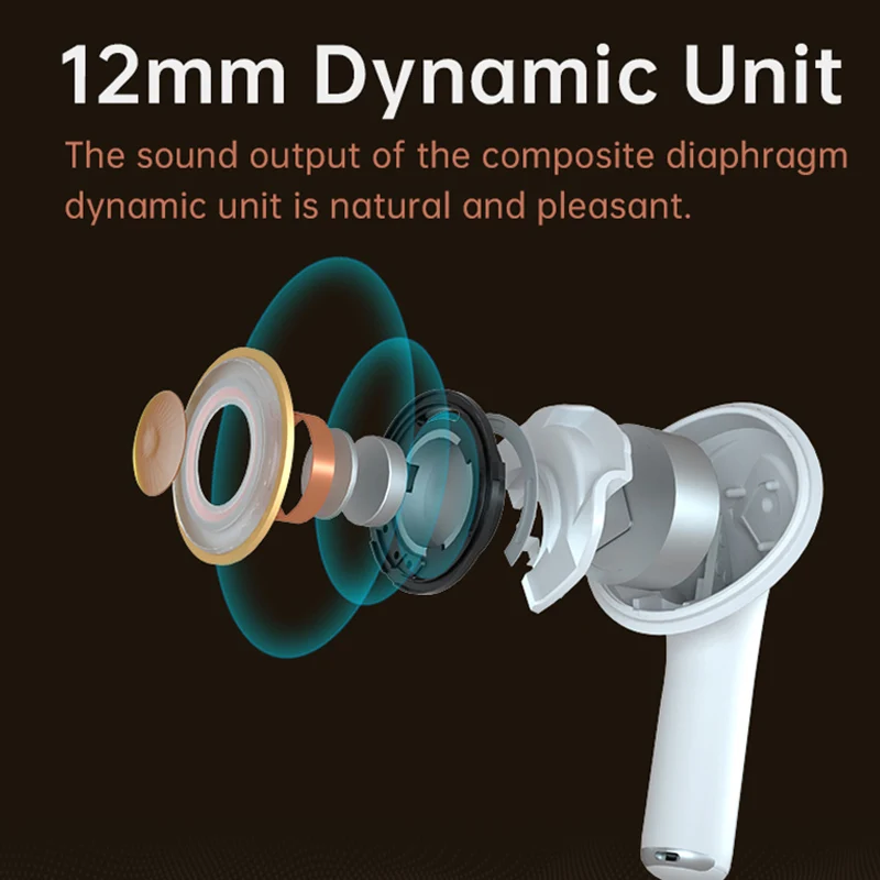 Оригинальные миниатюрные невидимые беспроволочные наушники Caridite с