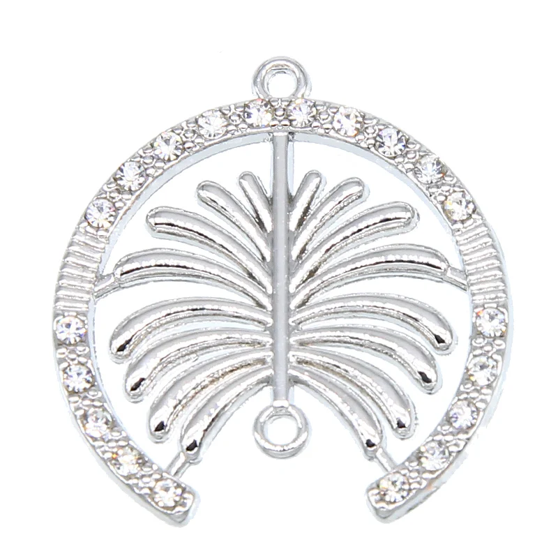 3 шт новый стиль Дубай Палм Айленд форма дамы ожерелье кулон изысканный завод