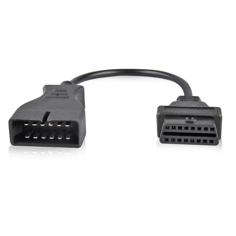 

5 pcs GM12 to obd2 adapter ELM327 OBD2 Cable GM 12 Pin extend Car OBD2 Connector 16 Pin for GM Vehicles Auto Scanner Adapter