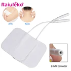 1020 шт. EMS электродные прокладки стимулятор нервных мышц силиконовый гель десятки электродов цифровой акупунктурный физиотерапевтические десятки прокладок