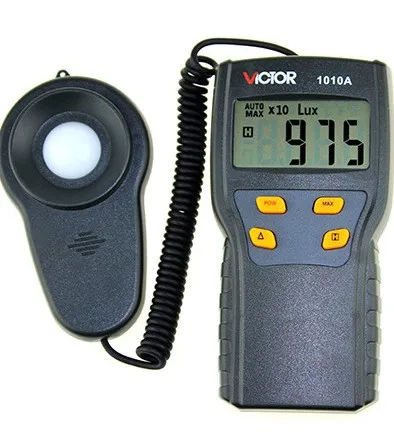 VICTOR VC1010A цифровой Люкс метр фото свет люменов тестер|Измерители солнечной
