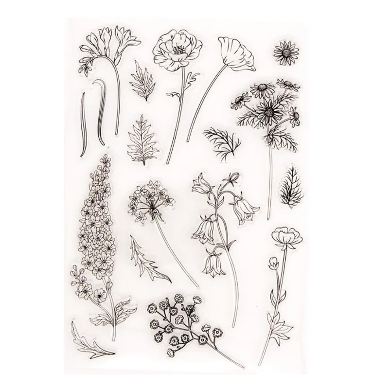 Рисунок 2 - 1 лист букета, прозрачный силиконовый