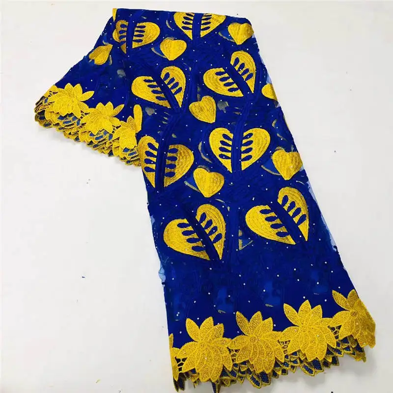 

african lace fabric latest lace fabric 2021 with stones 5yards of african fabric african lace fabric high quality lace ! DF30812