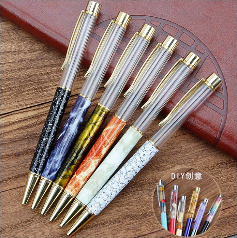 Yushun горячая Распродажа DIY креативная кристальная пустая стеклянная ручка