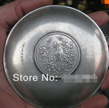 + Бесплатная доставка Элегантная 12 видов серебряная тарелка &quotмонета&quot из