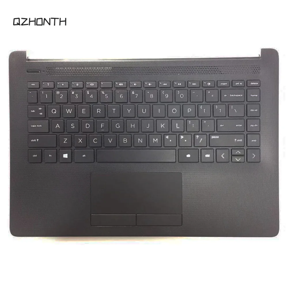 

Laptop New For HP 14-CK 14-CM Black Palmrest w/ Keyboard & Touchpad L23239-001