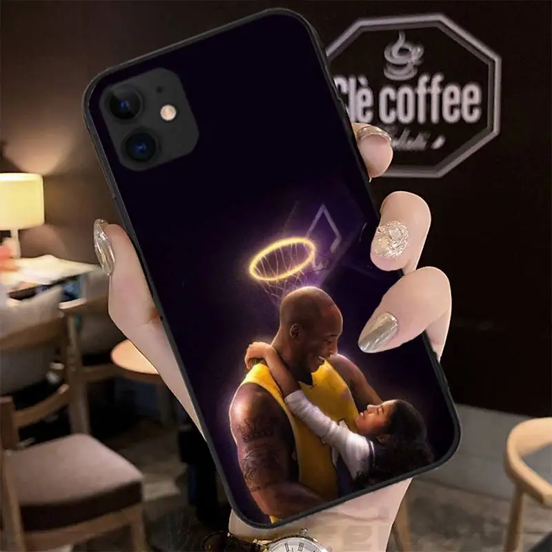 Коби Брайант пользовательские фото мягкий чехол для телефона с изображением